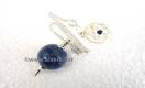 Lapis lazule ball pendulum with pentacle